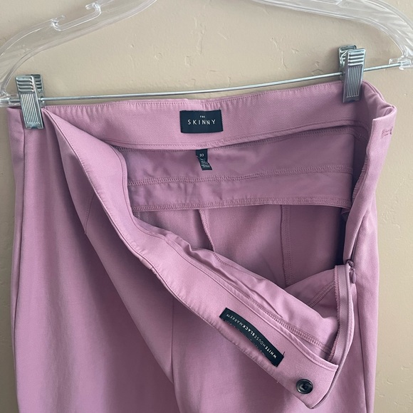 WHBM Comfort Stretch Flat-front Skinny Ankle Pants - Picture 5 of 6